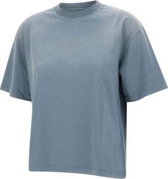 Golden Goose Dames, Tops, Blauw, Maat: XS Katoen