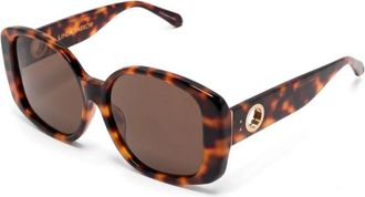 Linda Farrow Sunglasses, female, Brown, Size: 59 MM Lfl1478 C2Sun Sunglasses