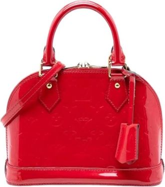 Louis Vuitton Pre-owned Mini Bags, female, Red, Size: ONE SIZE Pre-owned Alma BB