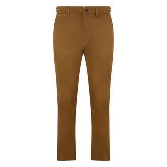 Diesel Slim-fit Trousers, male, Brown, Size: W36 Elegant Trousers