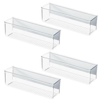 iDesign Magnetic Organizer Bins for Laundry Room - Set of 4 - Clear at Nordstrom