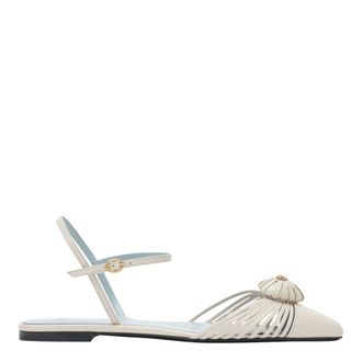 Valentino Garavani Ballerinas, female, Beige, Size: 7 1/2 US Ballerina T. 05