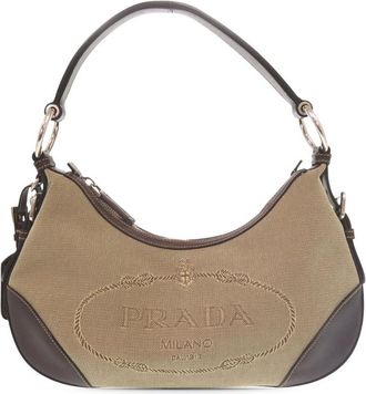 Prada Pre-owned Prada Canapa Logo Shoulder Bag Ladies IVIN9N8U5JSNZW40