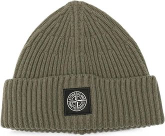 Stone Island Beanies - unisex - Hoeden - Groen - ONE Size - Accessoires