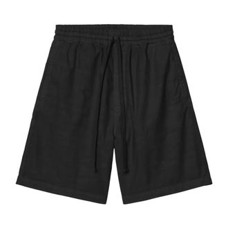 Carhartt Work in Progress Hombre, Pantalones cortos, Negro, Talla: S