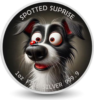 OEM Visto Y Conmocionado - &iquest;qui&eacute;n Solt&oacute; A Los Insectos Moneda De Color De 1 Oz