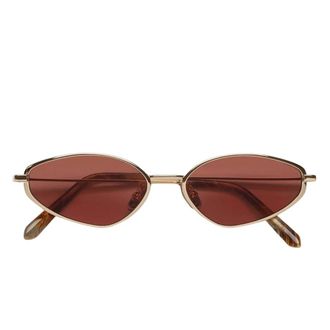Retro Superfuture Sunglasses, unisex, Yellow, Size: 58 MM Zyra Sunglasses