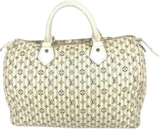 Louis Vuitton Pre-owned Vintage Handtas - Dames - Vintage Handtas - Wit - ONE Size - Vintage