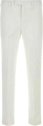 Pantaloni Torino Slim-fit Broeken - Heren - Slim Fit Broeken - Wit - XL - Broeken
