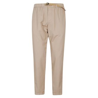 White Sand Broeken, Heren, Beige, XL, Katoen, Linnen katoenen broek met zakken