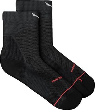 Salewa Eagle Light Quarter Sock Multifunktionssocken f&uuml;r Herren | schwarz