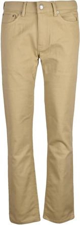 GANT Beige Regular Fit Five-Pocket Stretch Jeans