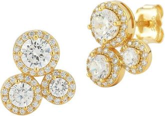Glaze Jewelry 14K Plated Cz Earrings