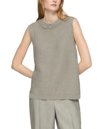 Lafayette 148 New York Textured Stitch Shirt