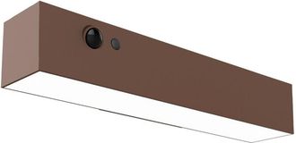 Shot Applique led da parete mod. Avenue colore corten