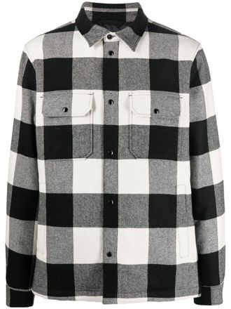 Woolrich Giacca-camicia a quadri - Bianco