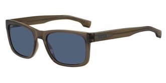 BOSS Boss 1569/S 09Q/KU Mens Sunglasses Brown Size 55