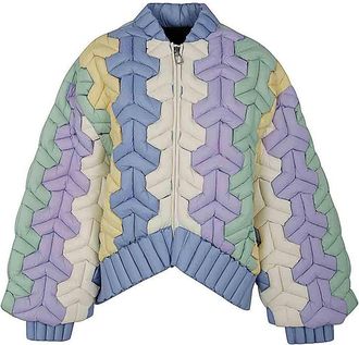 RAXXY Triangle Multicolor Down Jacket