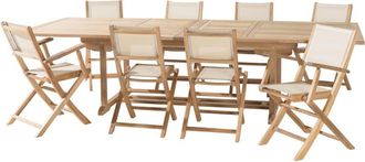 Macabane Conjunto de sal&oacute;n de jard&iacute;n para 10/12 personas