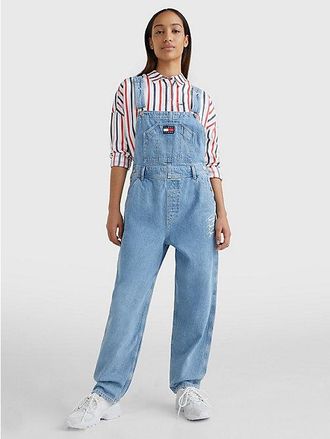 Tommy Hilfiger Dungaree van hennepmix denim