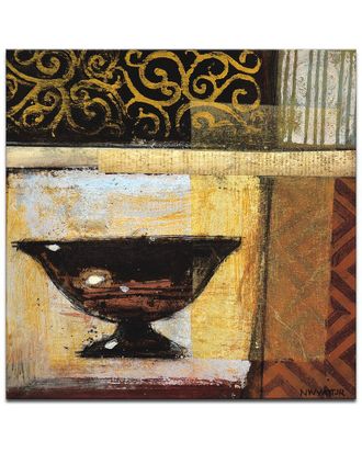 Ready2HangArt Ancient Urn II Wrapped Canvas Wall Art by Norman Wyatt