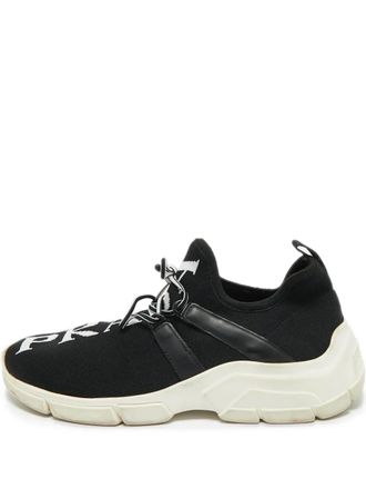 Prada lace-up fastening sneakers - Black