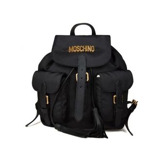 Moschino Backpacks, female, Black, Size: ONE SIZE Backpacks