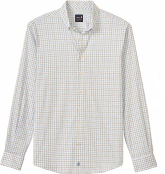 Johnnie-O Mens Everyday Performance Button Down Shirt In Paddock Tattersall