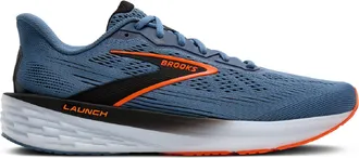 Brooks Mens Launch 12 Road-Running Shoes Blue 10.5