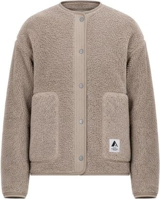 Orage Grizzly Pile Cardigan Fleecejacke f&uuml;r Damen | braun
