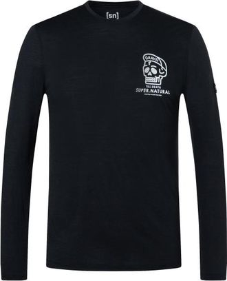 super.natural Gravel L/S Longsleeve f&uuml;r Herren | schwarz