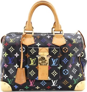 Louis Vuitton Speedy Handbag Monogram Multicolor 30 satchel - Zwart