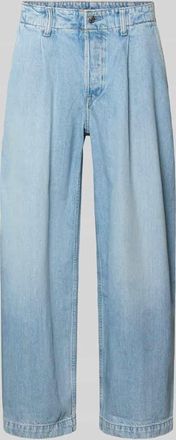 Calvin Klein Jeans Barrel Fit Jeans mit Falten in Hellblau, Gr&ouml;&szlig;e 30/32