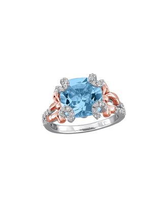 Rina Limor Silver 6.09 Ct. Tw. Topaz Ring