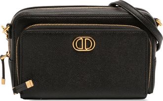 Dior Pre-owned Dior Grained Calfskin Caro Double Pouch Ladies 5PJ7GHWXX7C0GI4K
