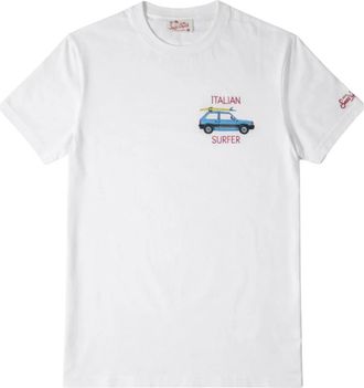 MC2 Saint Barth Tops, Heren, Wit, XL, T-Shirts