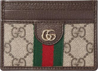 Gucci (WMNS) Gucci Ophidia Card Case Beige 838486-FAE0L-9746