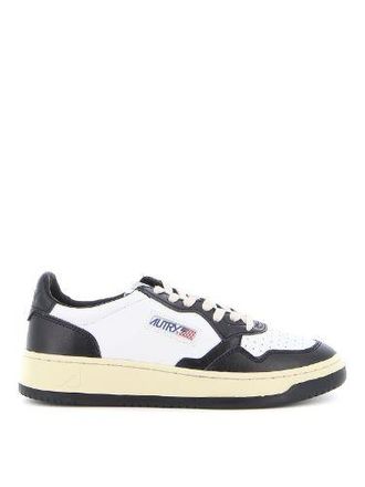 Autry Autry | Medalist Low Man Leat Leat Wht Blk - 40 IT