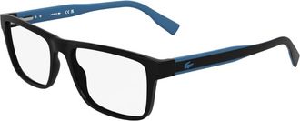 Lacoste Demo Rectangular Mens Eyeglasses L2973 001 56