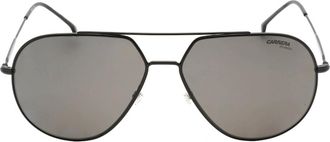Carrera Mens Carrera Matte Black Framed Grey PZ Lensed Sunglasses - Size: ONE size