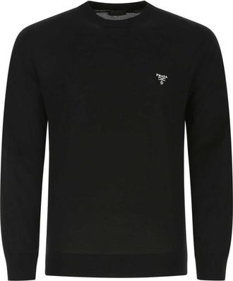 Prada Black Wool Sweater