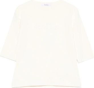 Max Mara Embroidered T-shirt