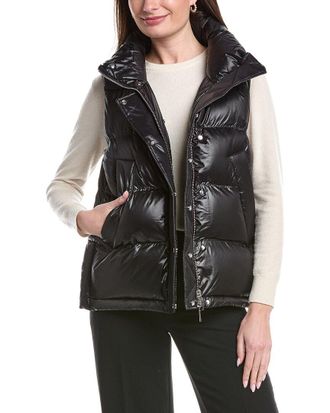 Lafayette 148 New York Outdoor Reversible Puffer Vest