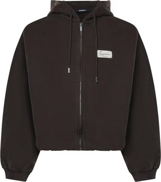 Jacquemus Sudadera con capucha Corso - Sweatshirts & Hoodies - Hombre - Marr&oacute;n - M