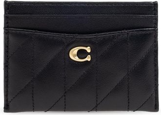 Coach Portacarte Essential in pelle - Nero
