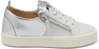Giuseppe Zanotti Double Sneakers - Dames - Sneakers - Wit - 37 EU - Leer - Schoenen
