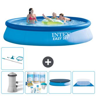 Intex Piscina Easy Set Redonda - 396x84 Cm - 8-piezas S21156