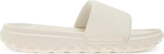 The North Face Never Stop Cush embossed-logo slides - women - Rubber/Rubber/Rubber - 9 - White