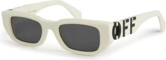 Off-white Stijlvolle Fillmore Zonnebril - unisex - Zonnebrillen - Wit - 49 MM - Accessoires