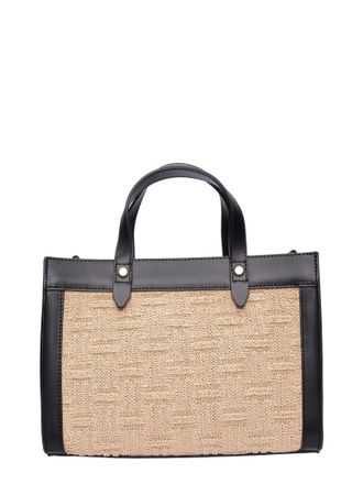 Luisa Vannini Zwart Rundleer Tas